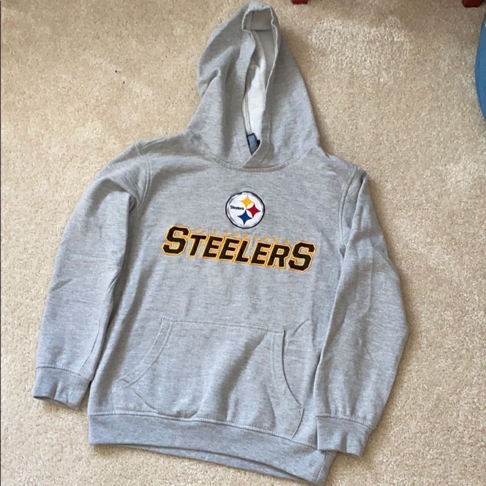 Steelers boys 10/12 sweatshirt